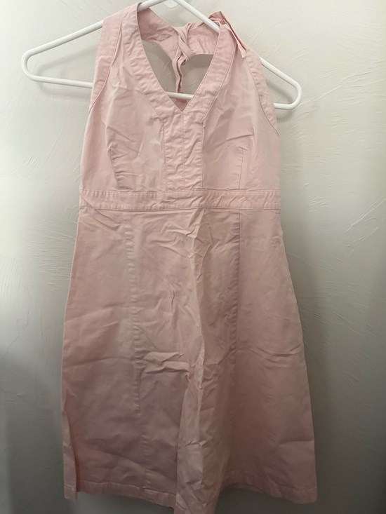 GAP Dresses & Skirts - Vintage 90s Gap Stretch Light Pink Halter Summer Dress